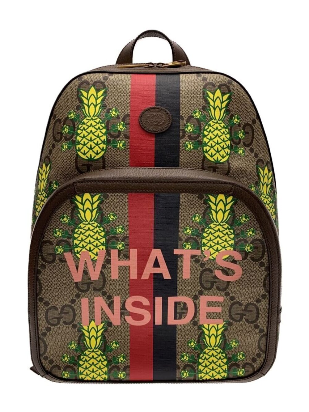 Gucci Backpack Brown All over